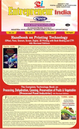 June 2019 Entrepreneur India Monthly Magazine