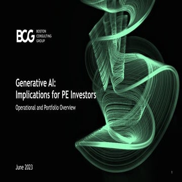 June 2023 - BCG Perspectives on GenAI's Impact on Private Equity - Summary.pdf