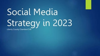 June 21 2023 - Social Media Strategy.pptx