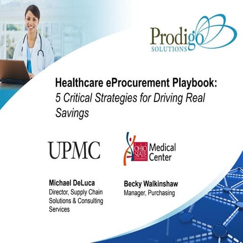 Prodigo Webinar Series:  Your eProcurement Playbook: 5 Must Have Strategies f...
