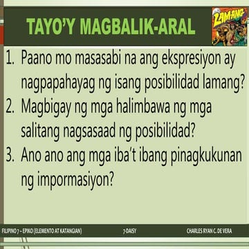 EPIKO AT ELEMENTO NITO...............ppt