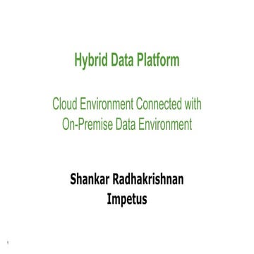 Hybrid Data Platform | PPT