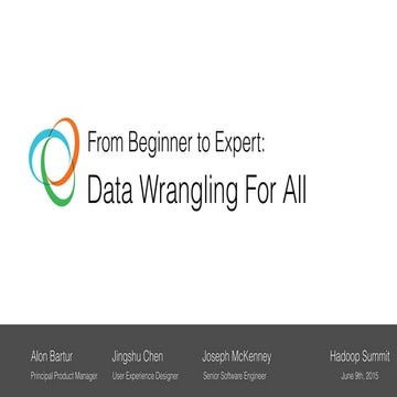 From Beginners to Experts, Data Wrangling for All
