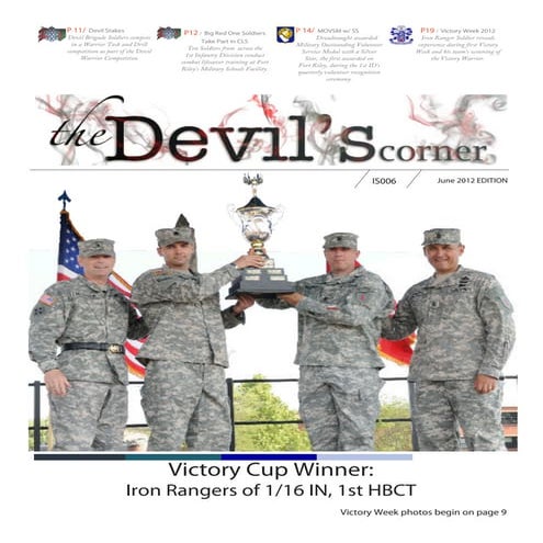 June 2012 1HBCT" Devils Corner"  Brigade Newsletter