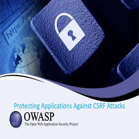 OWASP Ireland June Chapter Meeting - Paul Mooney on ARMOR & CSRF