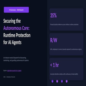 Securing Autonomous AI Agents: Runtime Protection Strategies for 2026 ...
