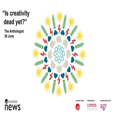 GTI Breakfast News 30 June 'Is creativity dead yet?'