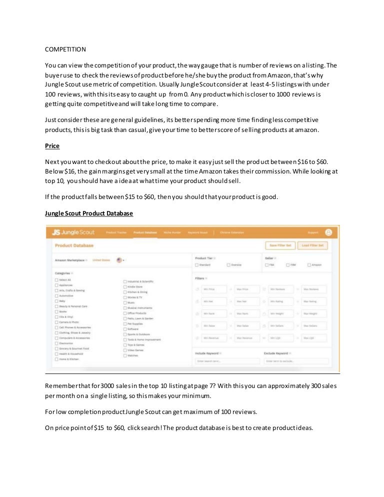 Amazon Fba Reseller Jungle Scout
