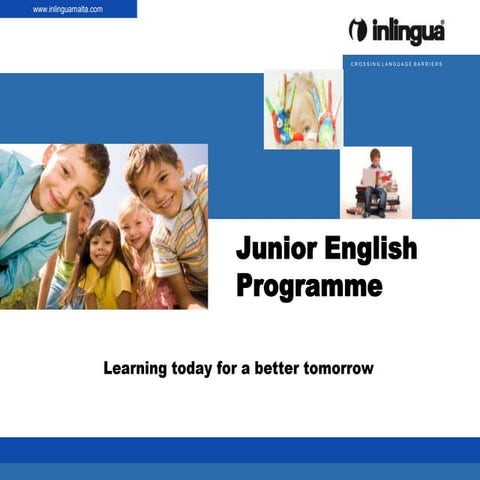 Junior english programmes