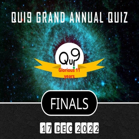2022 Qui9 10th Annual School Quiz Finals
