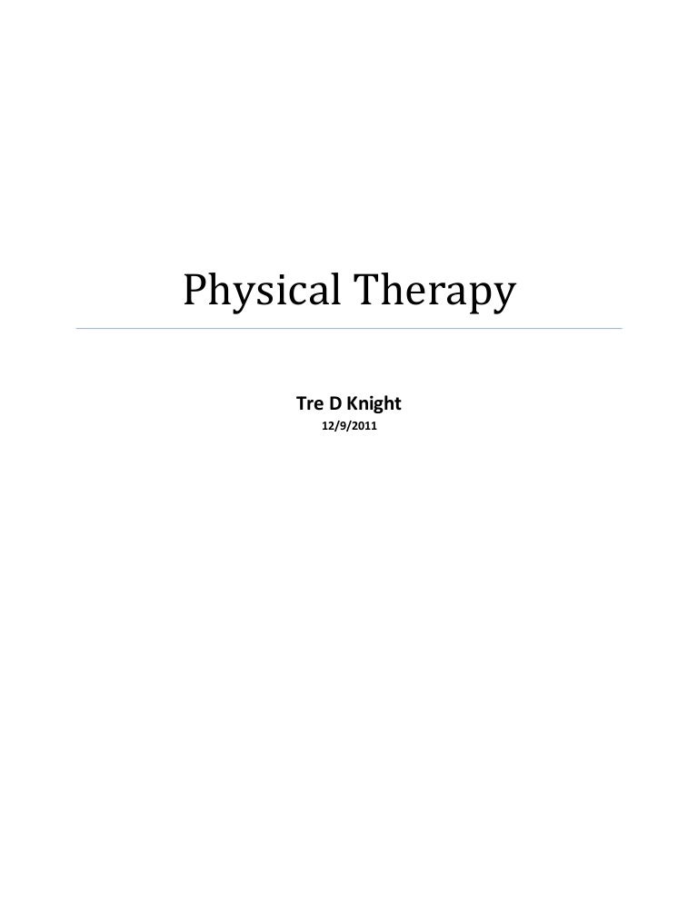 Occupational therapy essays