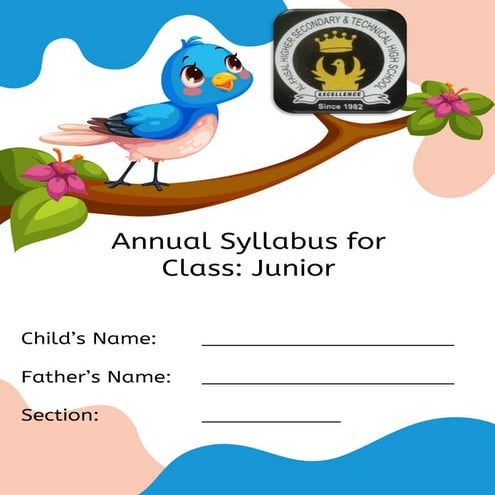 Syllabus for the Junior Classes by The Institure of ELC | PDF