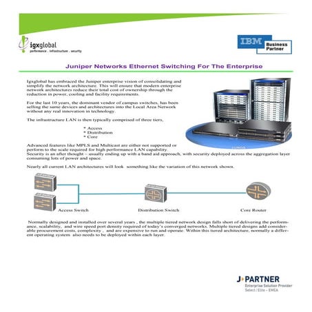 Juniper Switch Overview