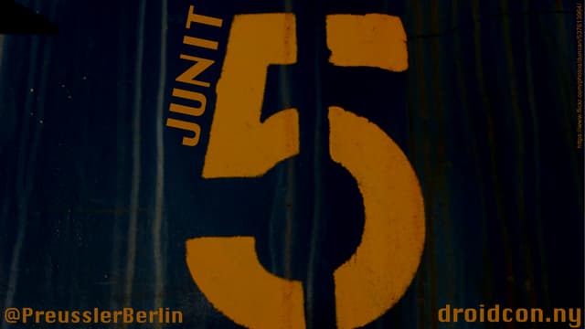 Junit5: the next gen of testing, don't stay behind