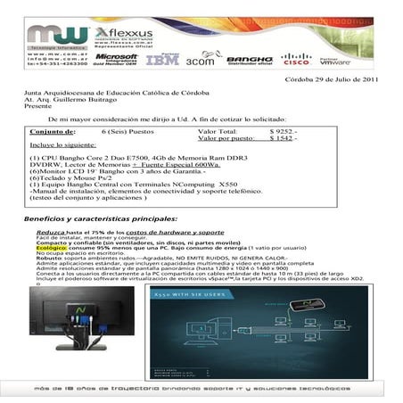 Junta arquidiocesana actualización informática