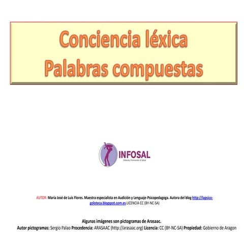 Juntamos palabras para curso