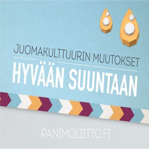 Juomakulttuuri muuttuu - sittenkin!