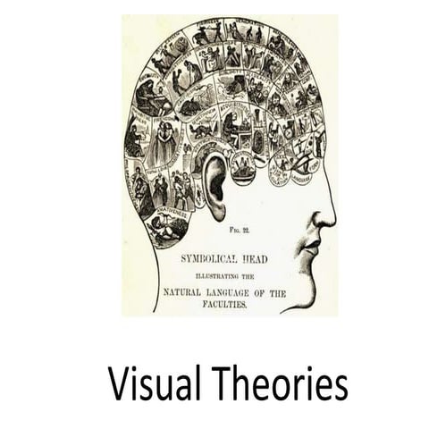 Visual Theories: Sensory and Perceptual