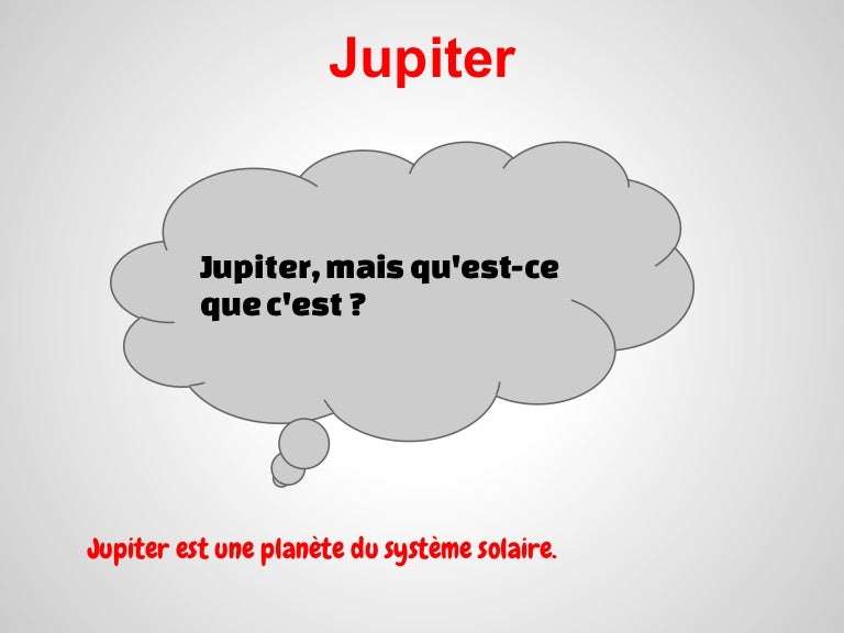 La Planète Jupiter