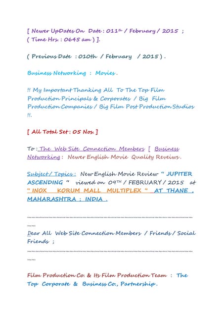 ^^ Jupiter ascending ~~  new englis...