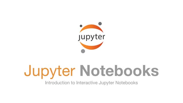 Intro to Jupyter Notebooks
