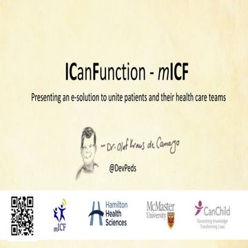 ICanFunction - mICF at Stanford MedicineX
