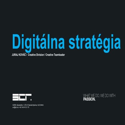 Digitálna stratégia