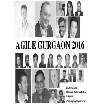 Agile Gurugram 2016 | Conference | The Creative Networker | Jurgen Appelo
