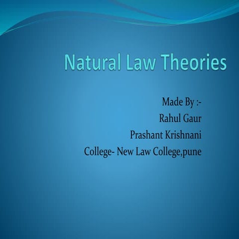 Jurisprudence ppt