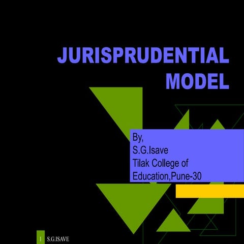 Jurisprudential inquiry model pub