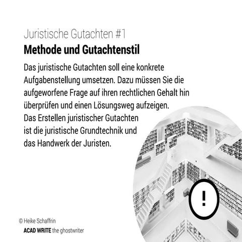 Juristische gutachten #1