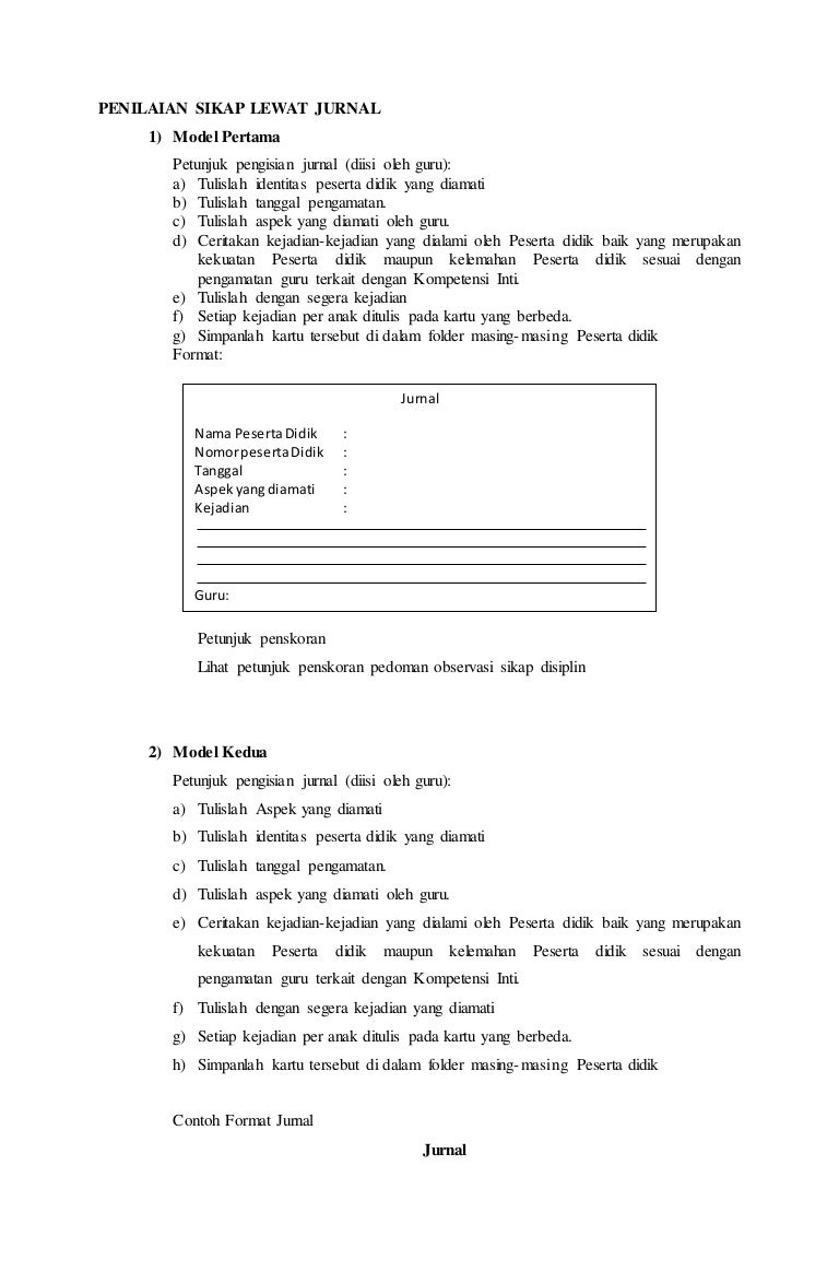 Jurnal siswa