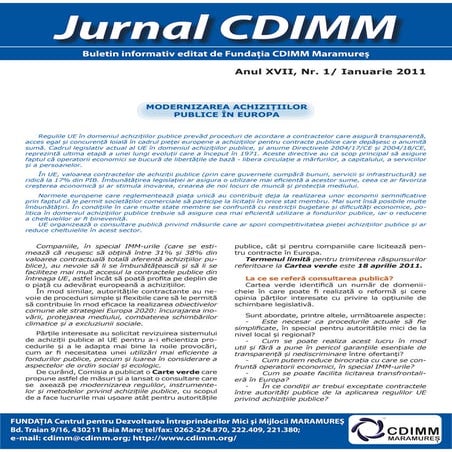 Jurnal cdimm nr. 1_2011-ed maramures