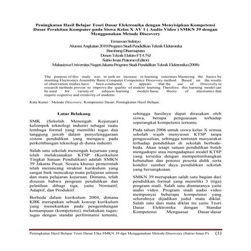 Jurnal metlit satrio iman p ( 5215083424)