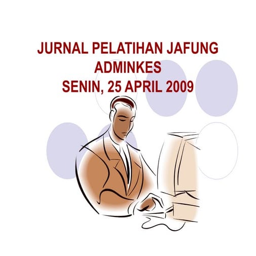 Jurnal pelatihan jafung adminkes