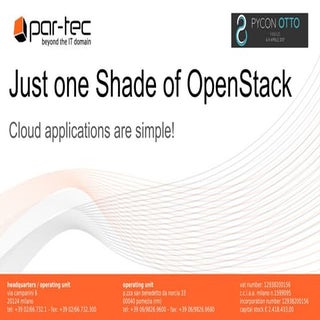 Just one-shade-of-openstack