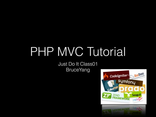 PHP MVC Tutorial