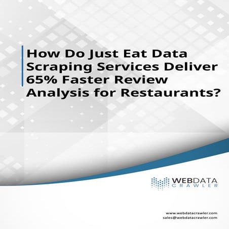 Just Eat Data Scraping Services For Reviews & Pricing Trends.pptx