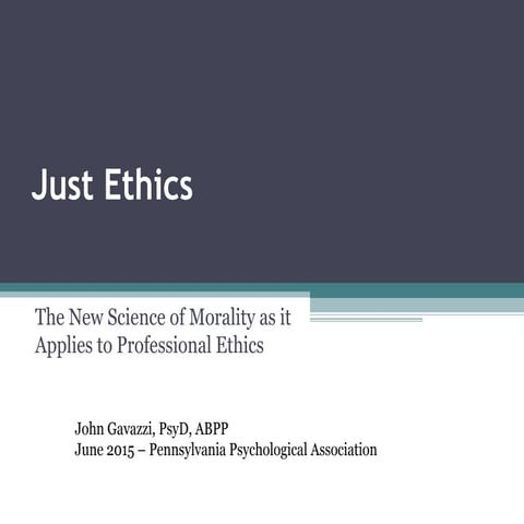 Just ethics