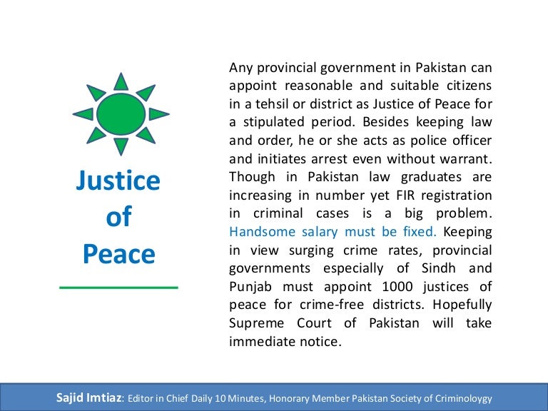 Justice of Peace