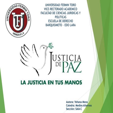 Justicia de paz 