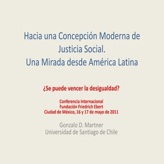 Justicia social. mexico. mayo 2011