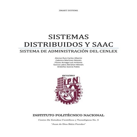 Justificación Sistemas Distribuidos