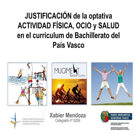 Justificacion AF Ocio y Salud