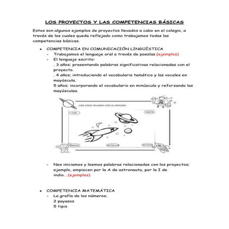 Justificacion proyectos