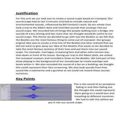 Soundscape justification | DOCX