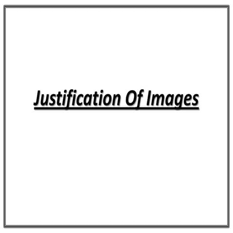 Justification of images