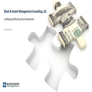  Justifying Utility Security Investments