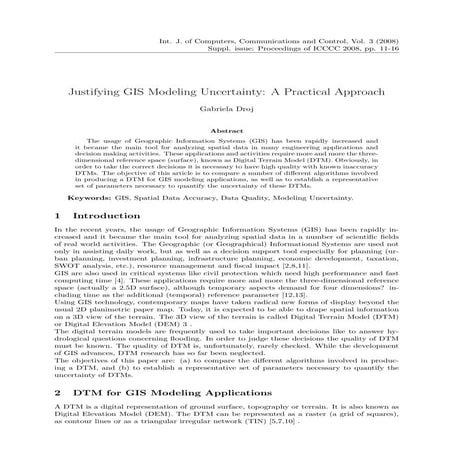 Justifying Modelin Uncertanty Agora