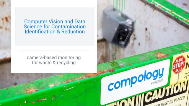 Justin Armstrong - Applying Computer Vision to Reduce Contamination in the Recycling Stream